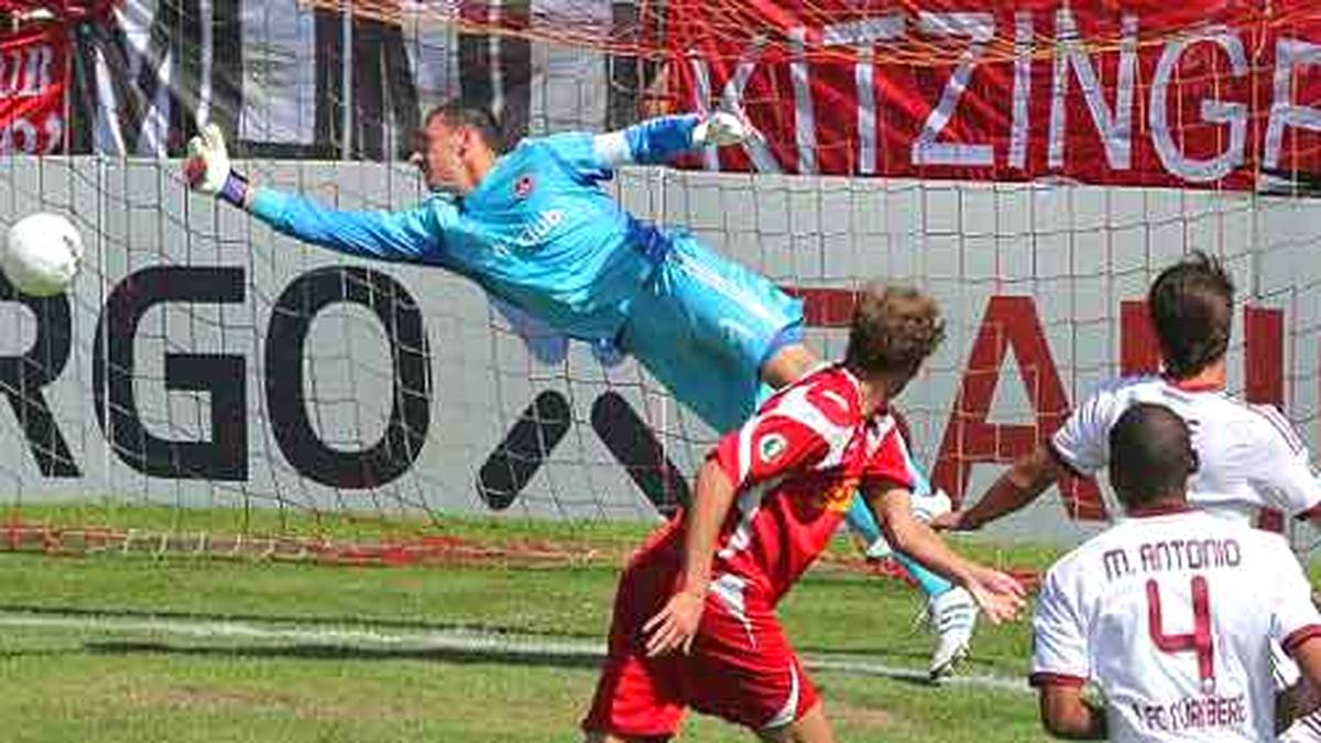 Der 1. FC Nürnberg muss sich 2012 sogar einem Viertligisten beugen: Der TSV Havelse bezwingt den Club mit 3:2 nach Verlängerung