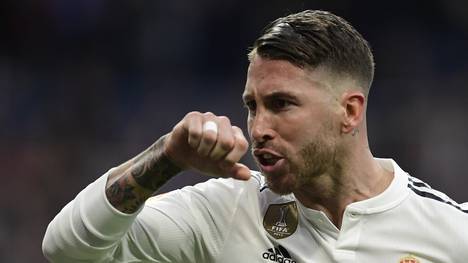Sergio Ramos ist bei Real Madrids Sieg in Pilsen negativ aufgefallen