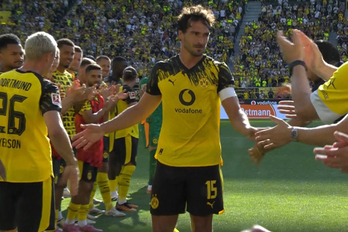 Beim Abschiedsspiel von Mats Hummels für Borussia Dortmund gegen Juventus Turin unterliegt der BVB mit 1:2.