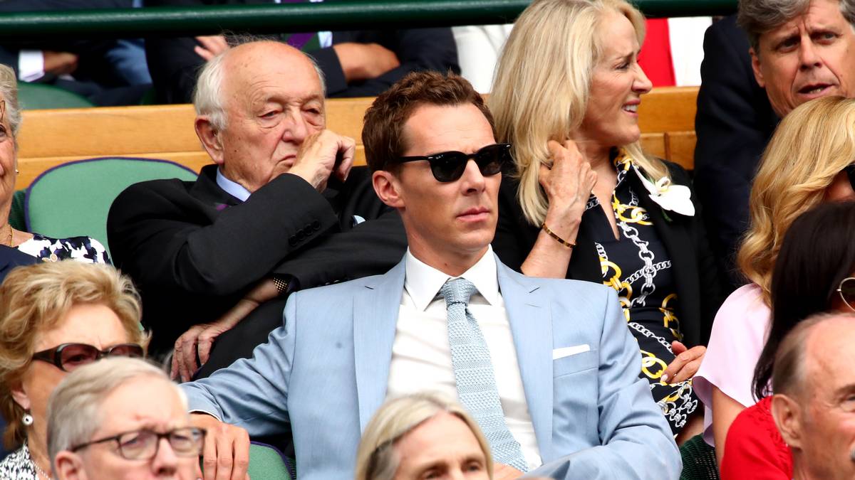 ... und der englische Schauspieler Benedict Cumberbatch