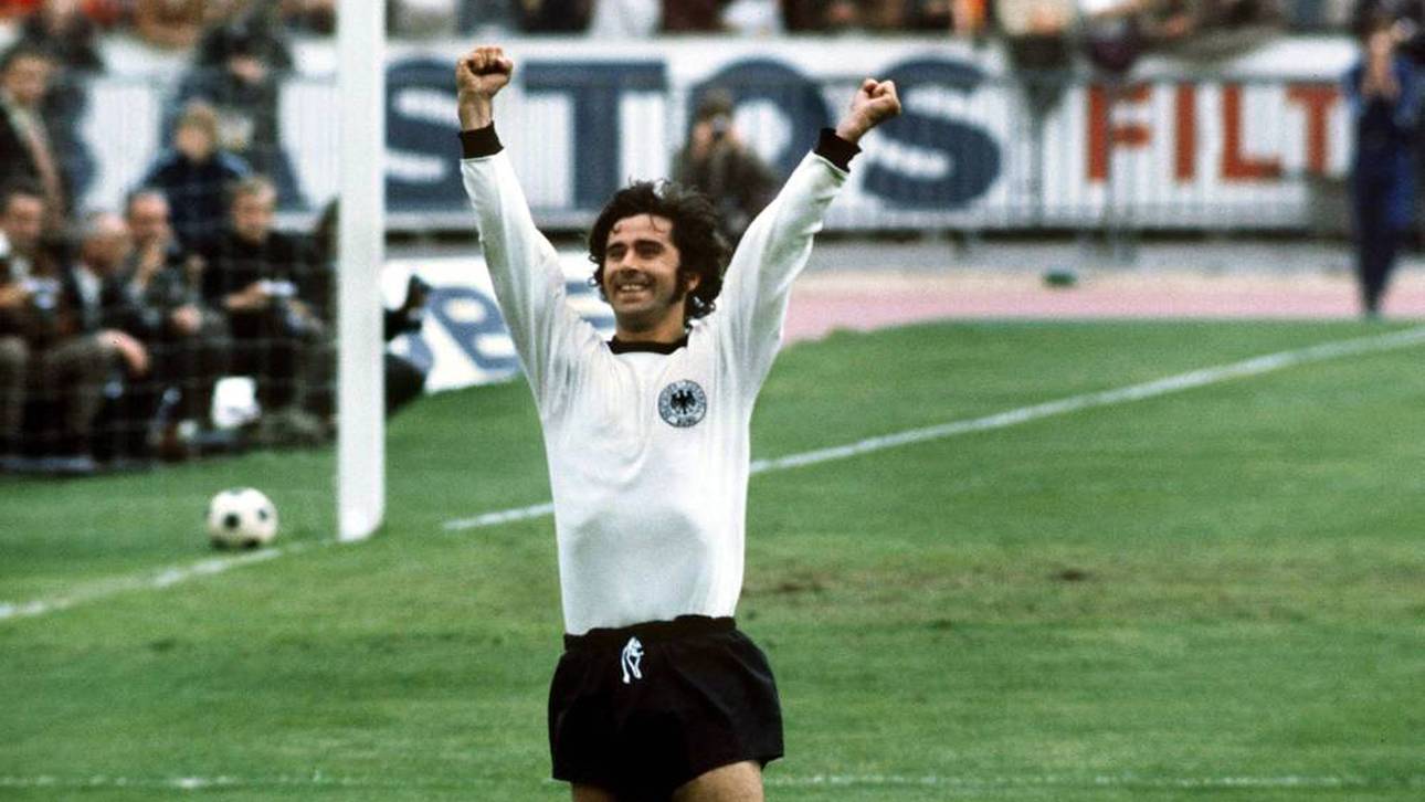 Gerd Müller zählt zu den besten Stürmern aller Zeiten 