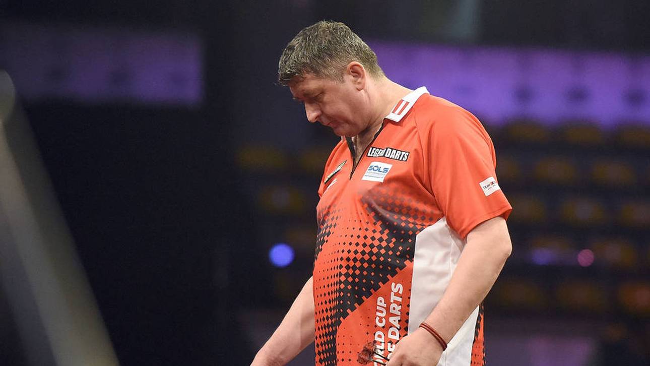 Matchdart-Drama um Darts-Legende