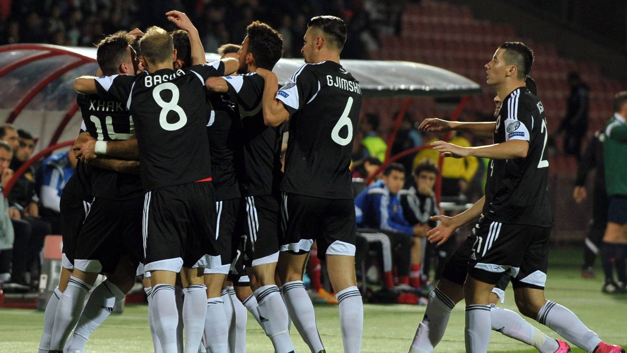 Albanien erstmals bei der EM