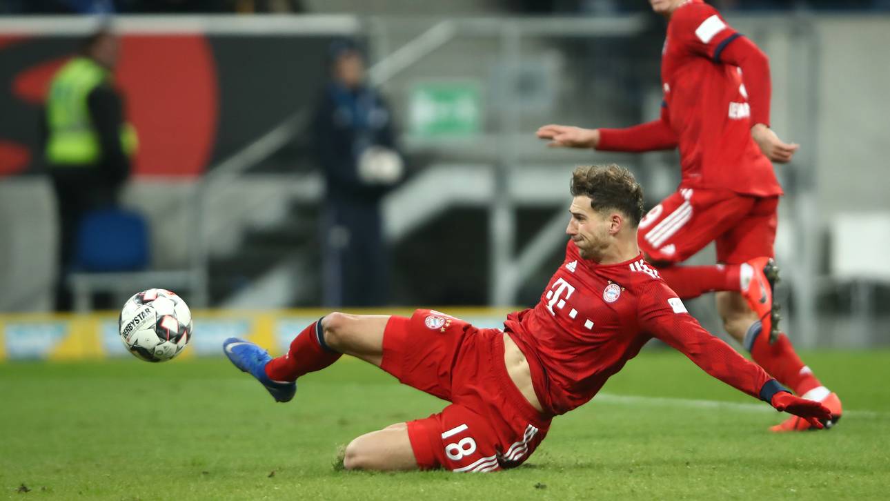 Leon Goretzka erzielt das 2:0 gegen die TSG Hoffenheim