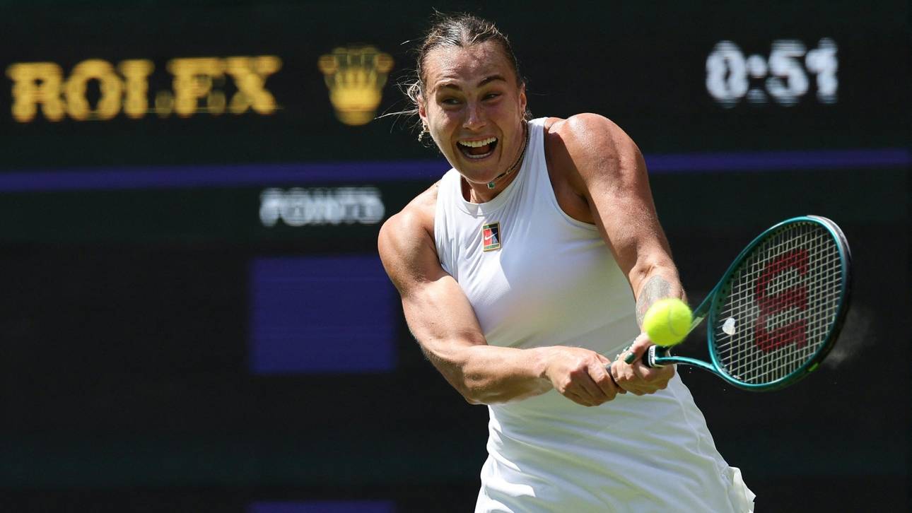 Sabalenka startet souverän