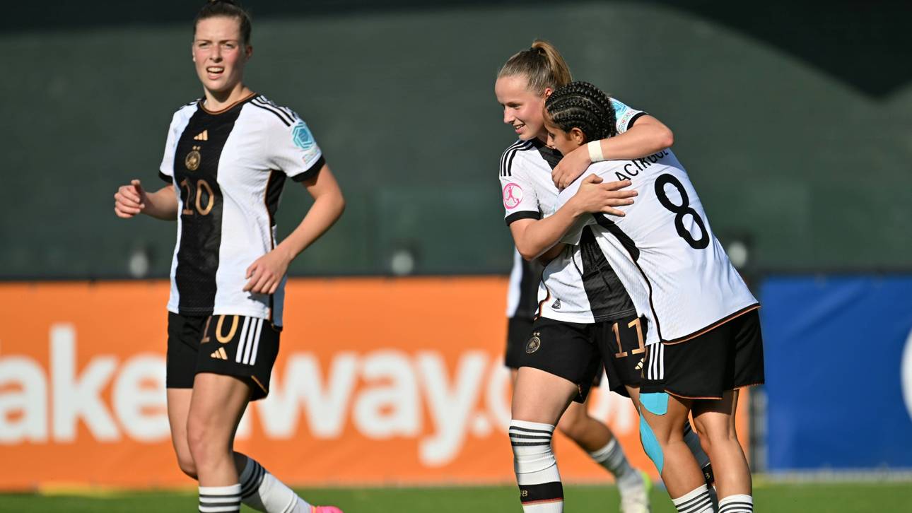 U19-Juniorinnen im EM-Finale gegen Spanien