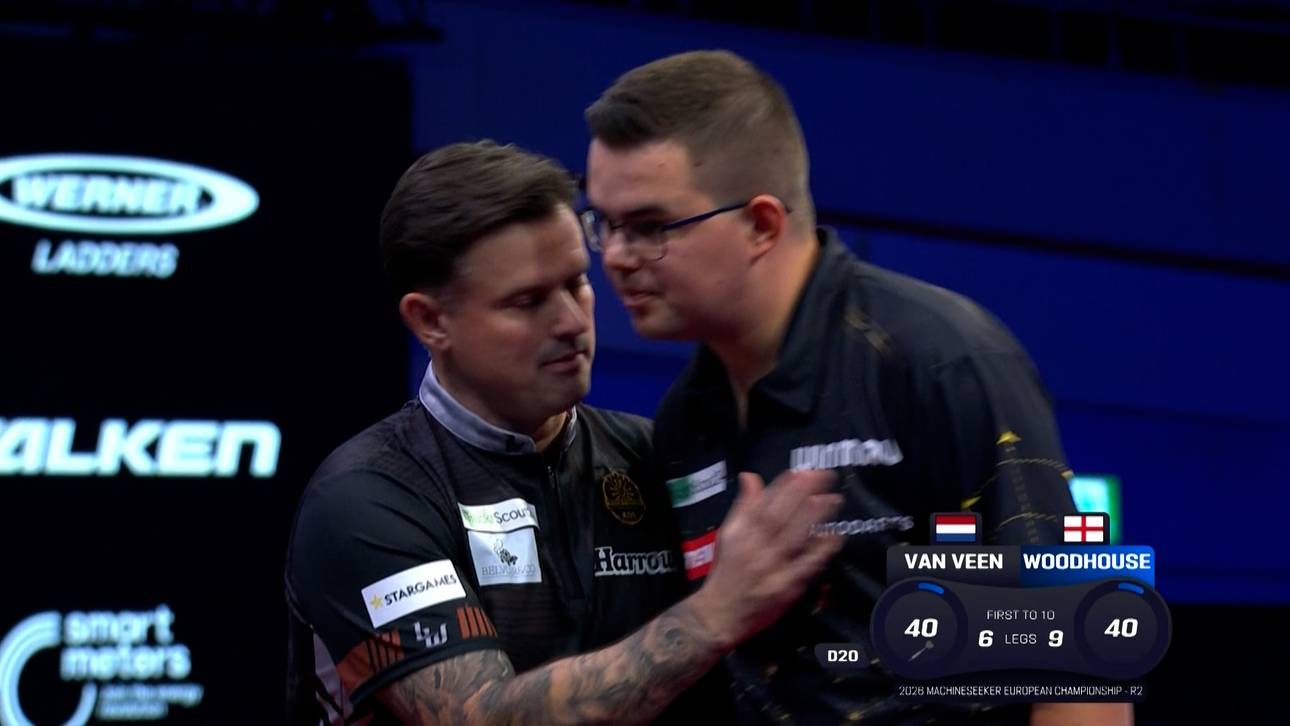 Riesen-Überraschung: Van Veen scheitert im Achtelfinale