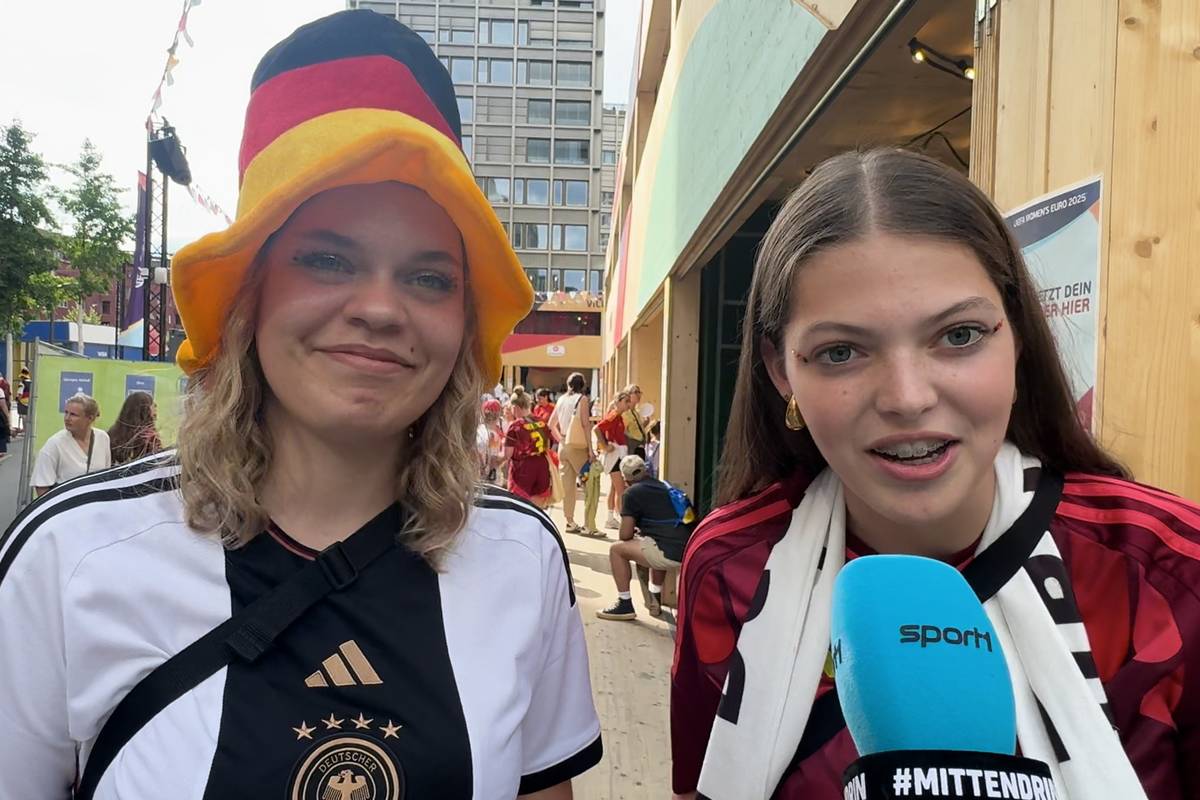 Die DFB-Frauen treffen im EM-Halbfinale auf Weltmeister Spanien. Dennoch herrscht große Zuversicht bei den Anhängern.