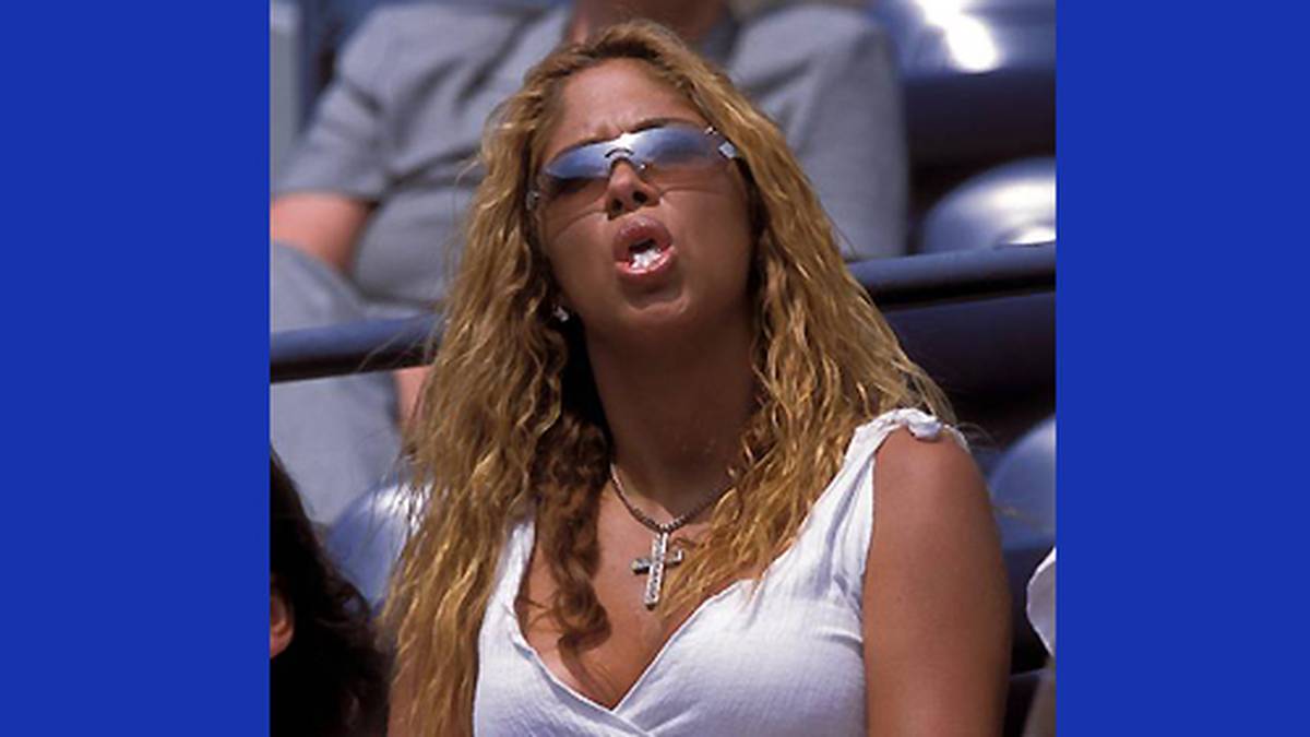 2002 war aber eine andere Dame in Safins Tribünen-Box zu sehen