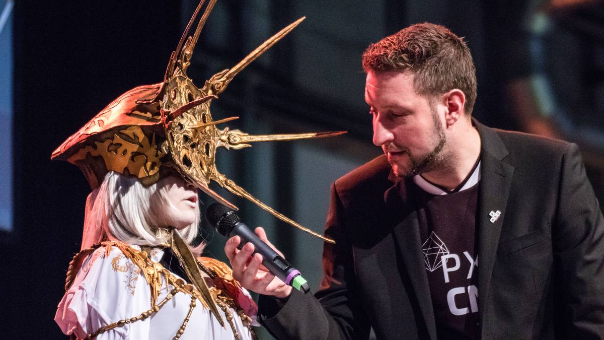 ... und wurde anschließend ausgiebig befragt.