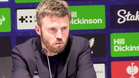 Michael Carrick lobt Siegtorschützen Benjamin Sesko nach dem 1:0 gegen FC Everton. Der Ex-Leipziger beeindruckt den Trainer vor allem mit seinem unermüdlichen Einsatz, auch in der Jokerrolle.