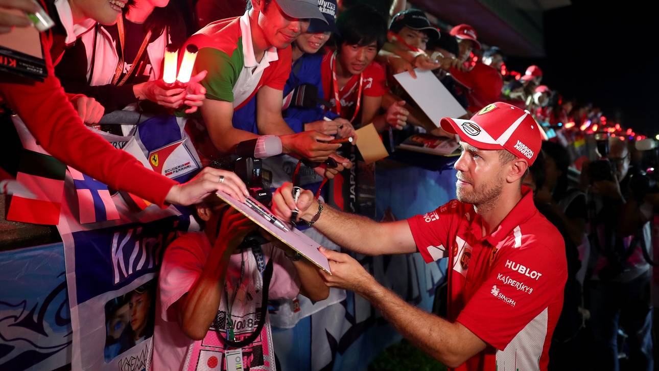 Vettel schwört Ferrari die Treue
