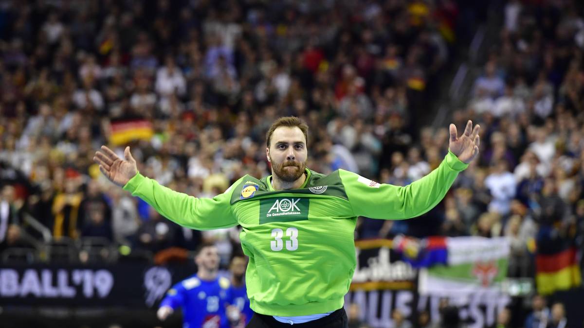 ANDREAS WOLFF: Kam für einen Siebenmeter rein - und musste den Ball aus dem Netz holen