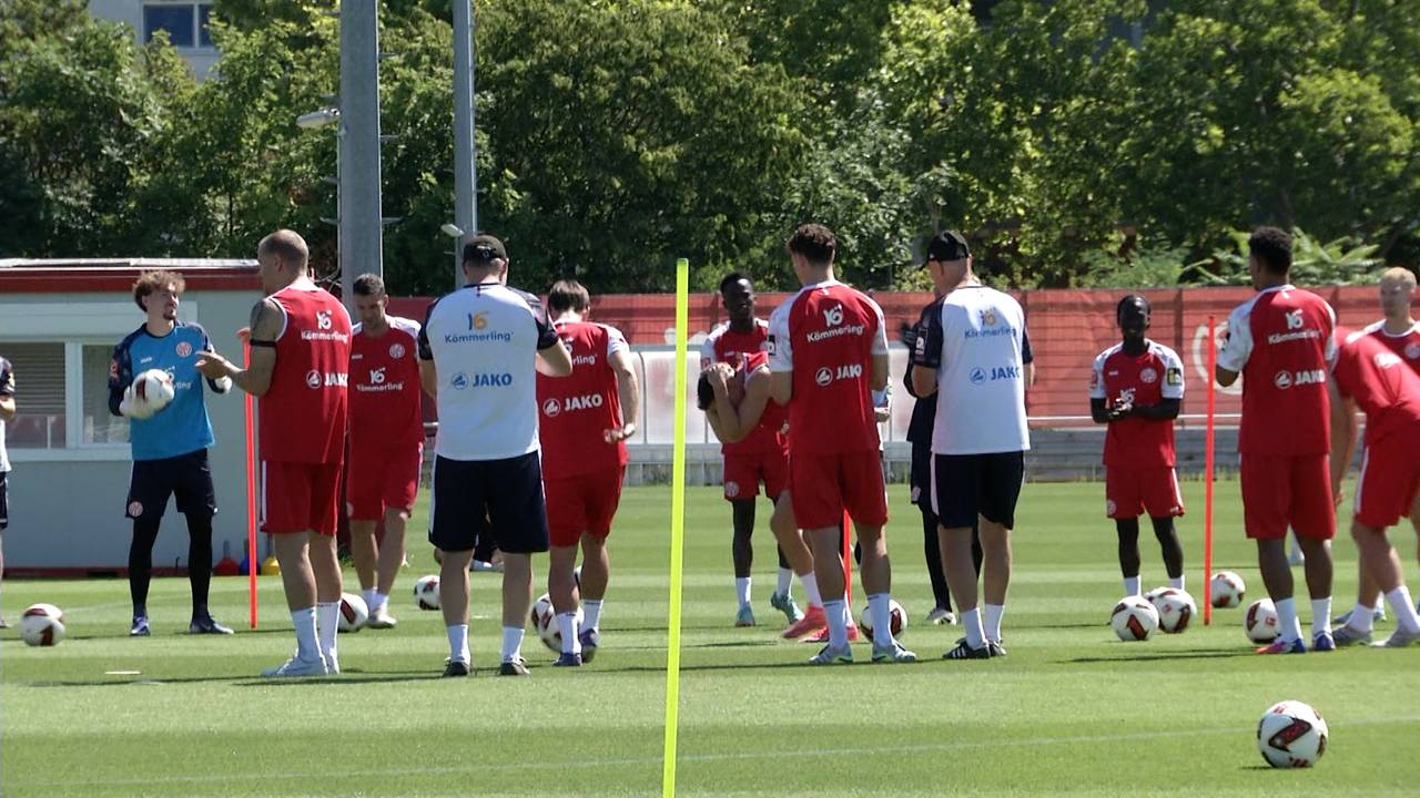 So lief der Trainingsauftakt beim 1. FSV Mainz 05