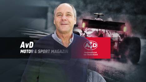 Gerhard Berger wird im AvD Motor & Sport Magazin zugeschaltet