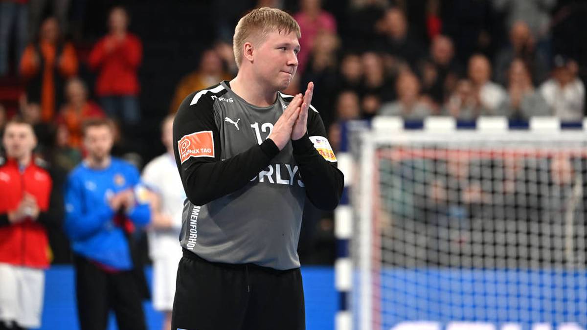Emil Nielsen wird in Dänemark für seine Leistung bei der Handball-EM in Deutschland gefeiert