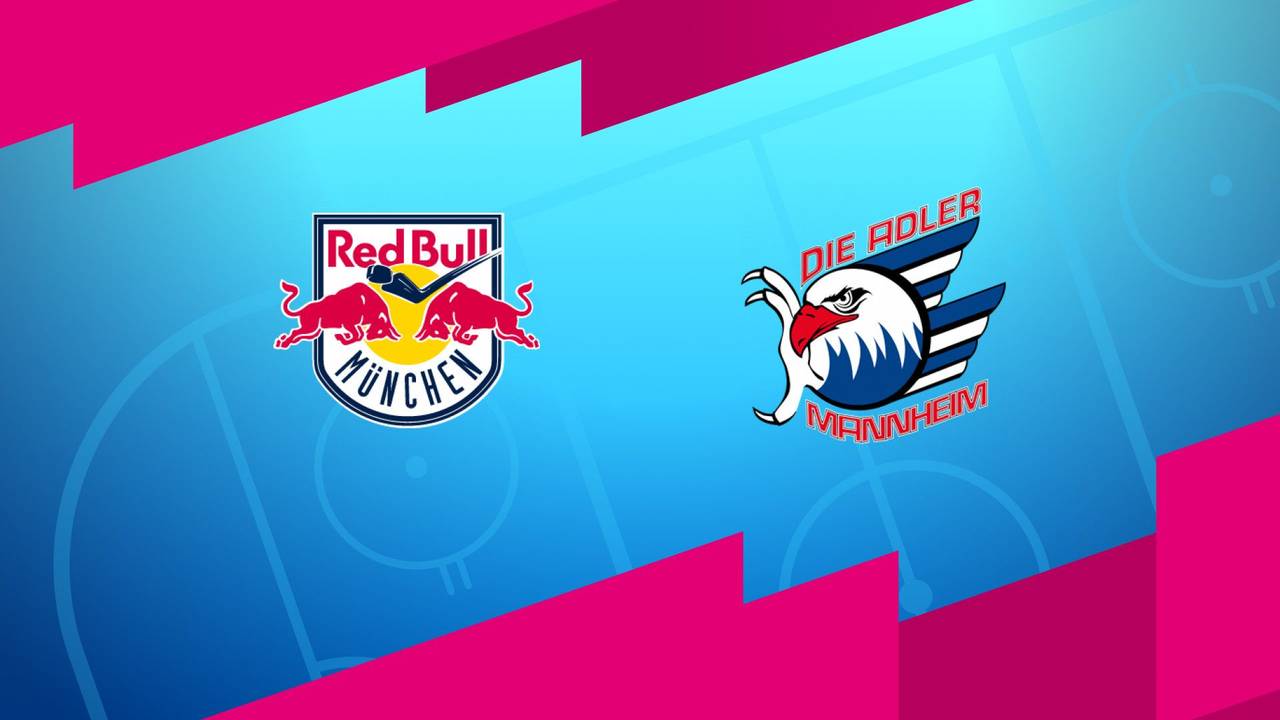 EHC Red Bull München - Adler Mannheim (Highlights)