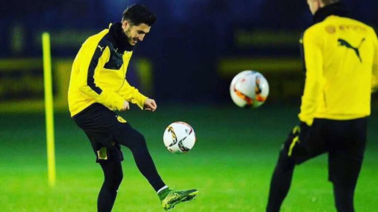 Sahin zurück im Mannschaftstraining