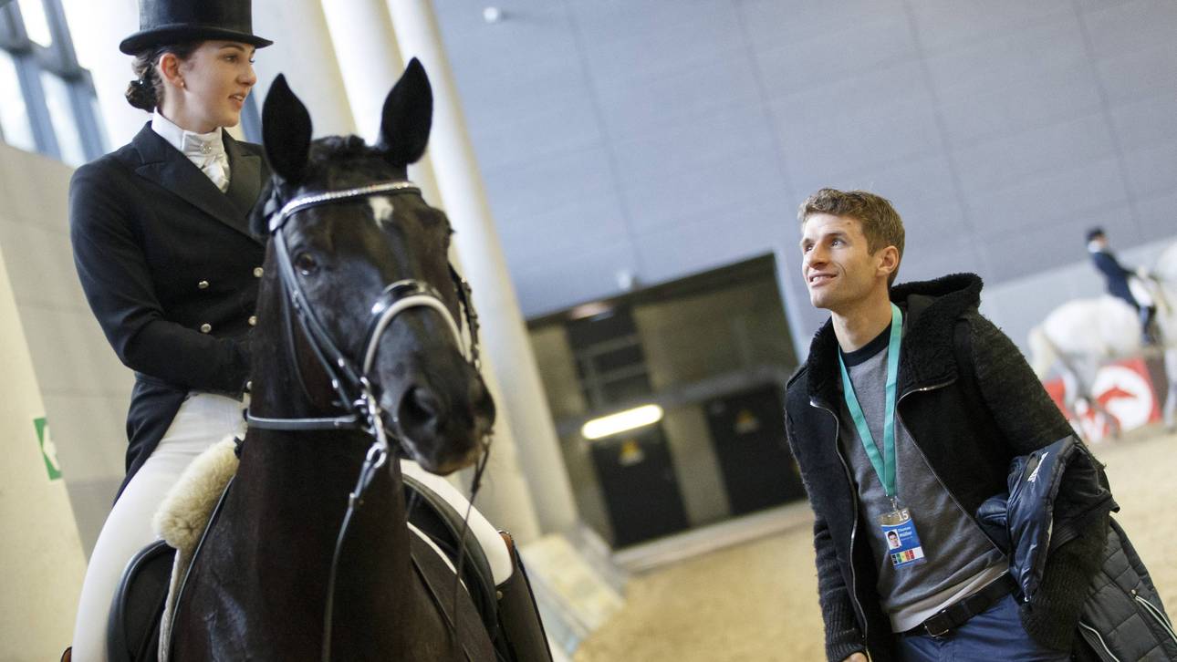 Müller schwärmt vom Reiten