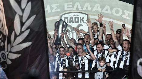 PAOK Saloniki kann am Wochenende das erste Double der Vereinsgeschichte gewinnen