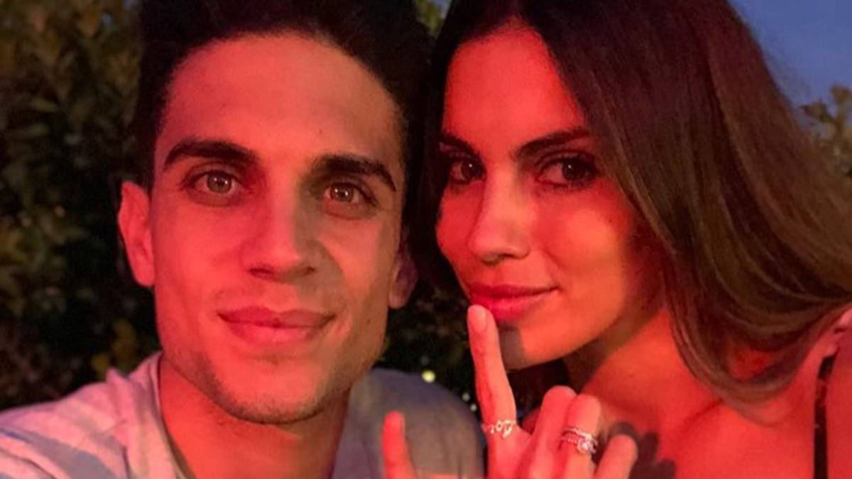 Der Ex-Dortmunder Marc Bartra feiert seinen ersten Hochzeitstag mit seiner Melissa, wie man es romantischer nicht tun kann