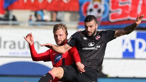 Der 1. FC Nürnberg verliert in Heidenheim