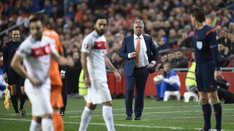 Guus Hiddink kam mit den Niederlanden nicht über ein Remis hinaus