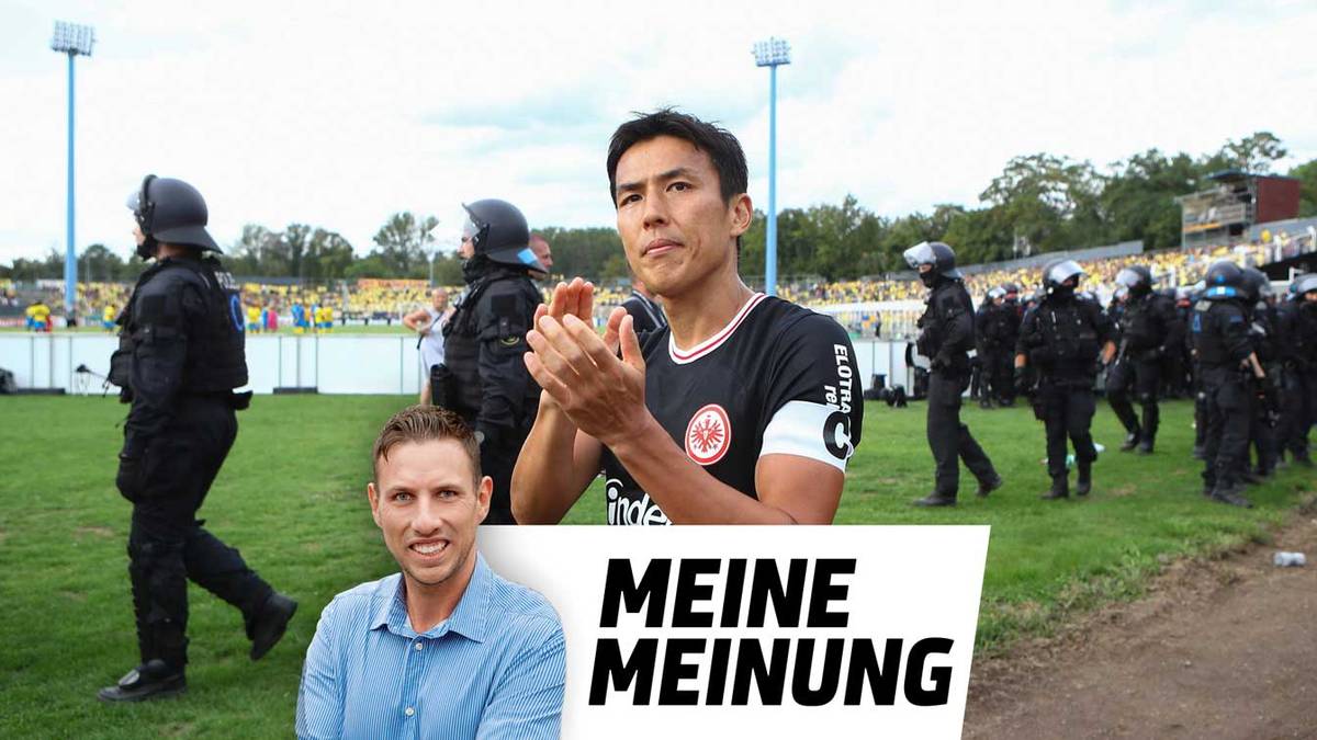 Makoto Hasebes Startelfeinsatz im Pokal wirft Fragen bei Eintracht Frankfurt auf - meint SPORT1-Reporter Christopher Michel