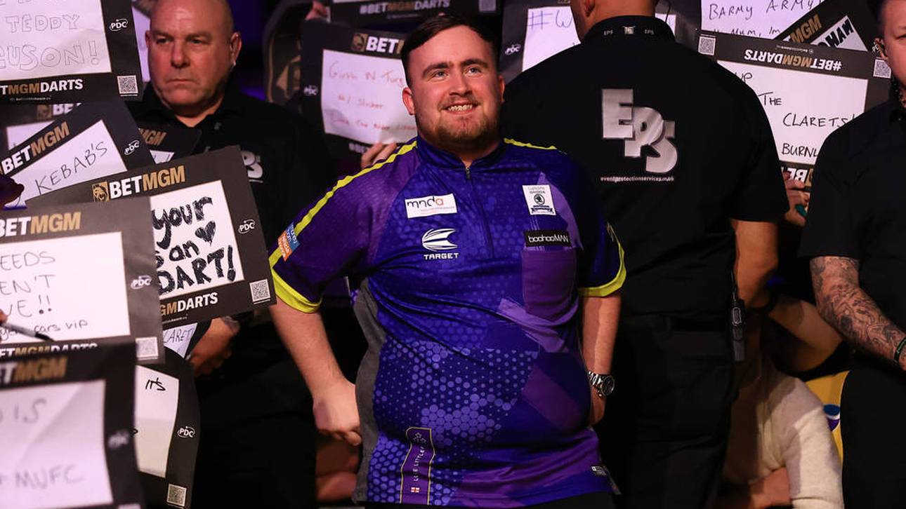 Darts-WM: Favorit Littler gefordert