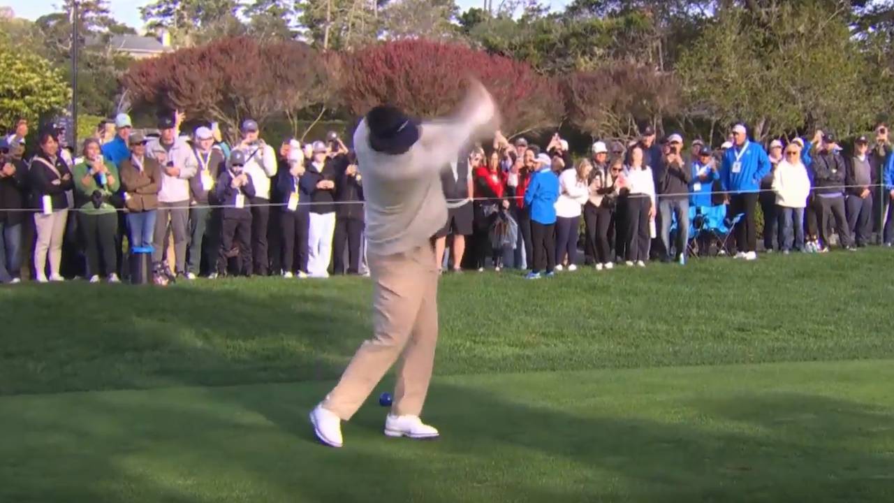 NFL-Superstar plötzlich Golfer - und trifft fast Zuschauer