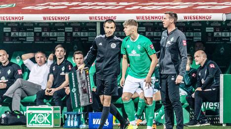 Werder Bremens Luc Ihorst erlebt gegen RB Leipzig sein Bundesliga-Debüt