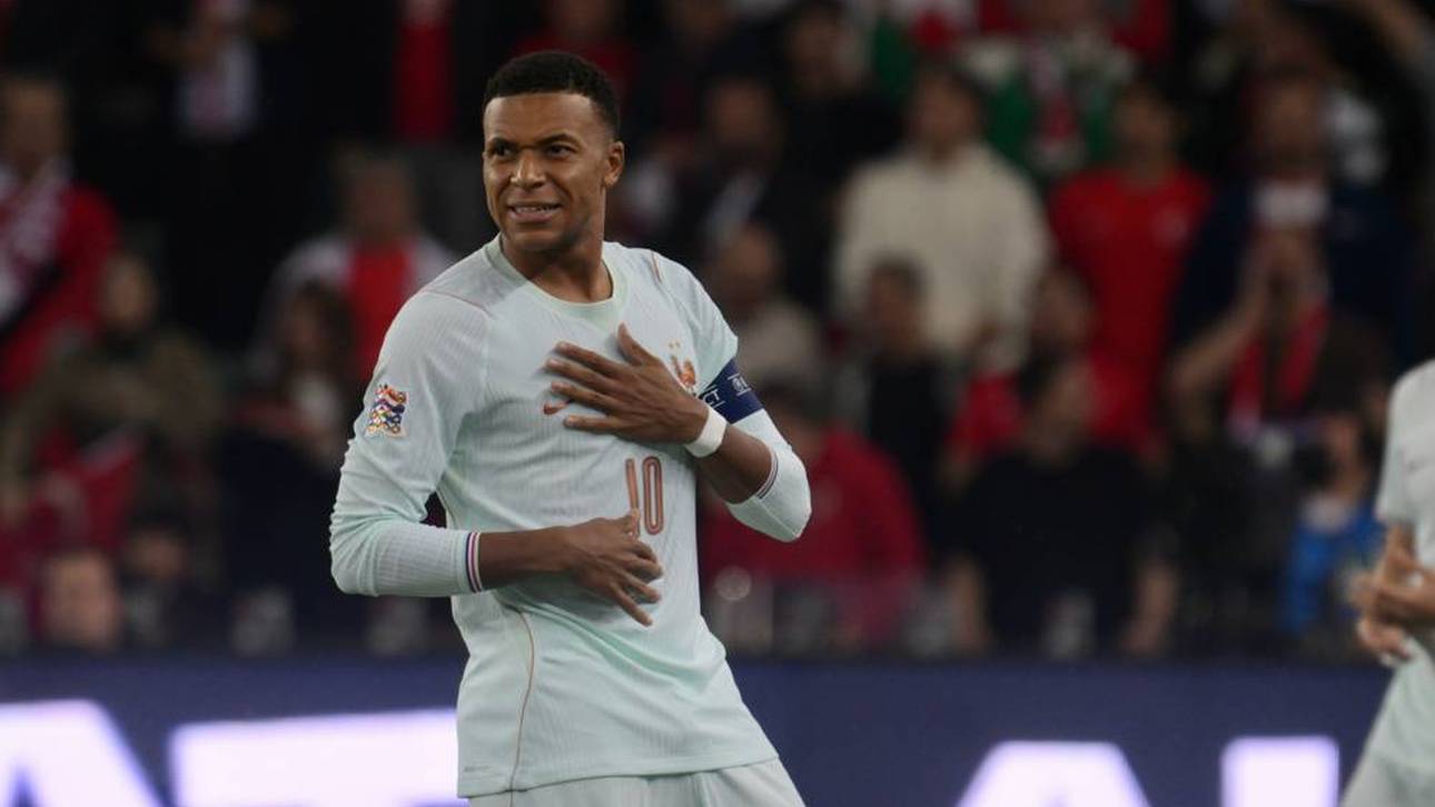 Mbappé trifft - und muss dann vom Feld