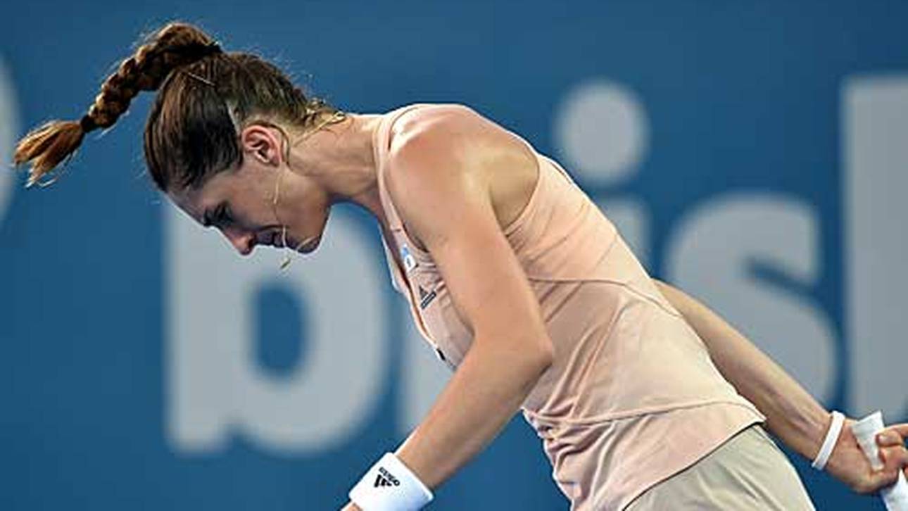 Petkovic in Brisbane ausgeschieden