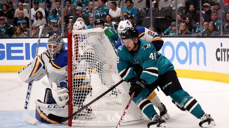 Die San Jose Sharks haben das erste Spiel im Conference-Finale gegen die St. Louis Blues gewonnen