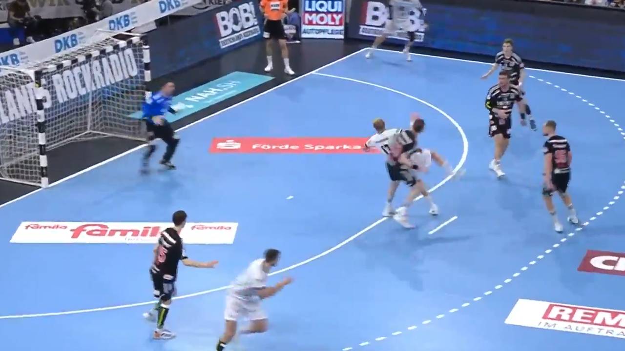 THW Kiel - HC Erlangen | HBL-Highlights im Video