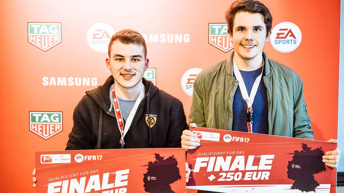 Am Ende durften sich Kevin Assia (l.) und Daniel Fink über das Ticket zum großen Finale freuen. 250 Euro Preisgeld gab es noch dazu.