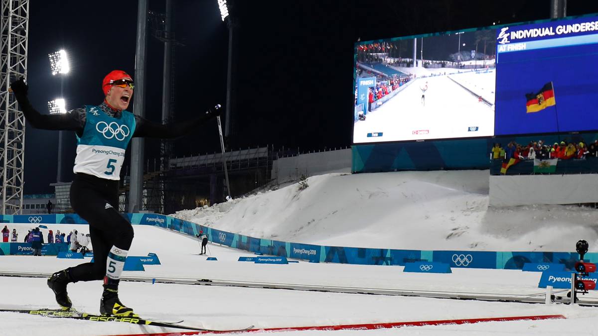 NORDISCHE KOMBINATION: Nach Gold durch Eric Frenzel (Bild) von der Normalschanze präsentierten sich die deutschen Kombinierer auch im Training von der Großschanze stark. Nicht nur Frenzel, auch Johannes Rydzek und Co. sind für eine Medaille gut