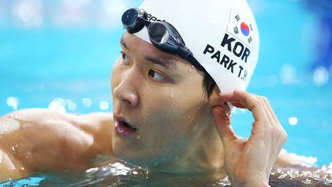 Park Tae-Hwan ist Südkoreas erster Olympiasieger im Schwimmen