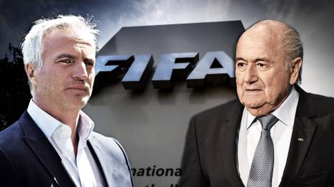 David Ginola, Sepp Blatter, FIFA