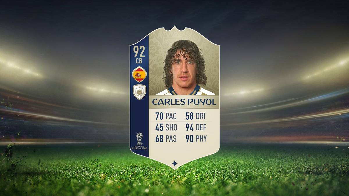 Carles Puyol - Spanien - Gesamtstärke 92