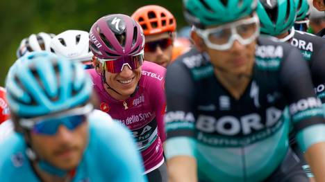 Giro d'Italia, 3. Etappe, Pascal Ackermann im Trikot des besten Sprinters