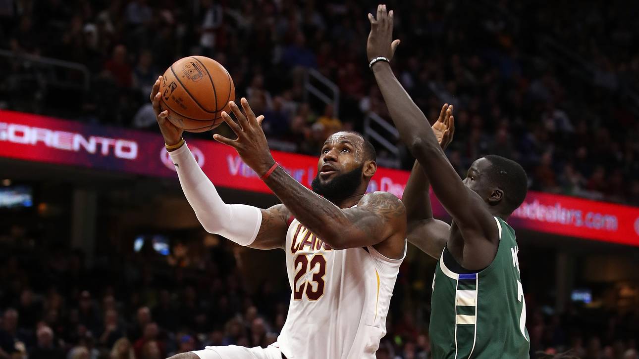 Cavs fertigen Bucks dank LeBron ab