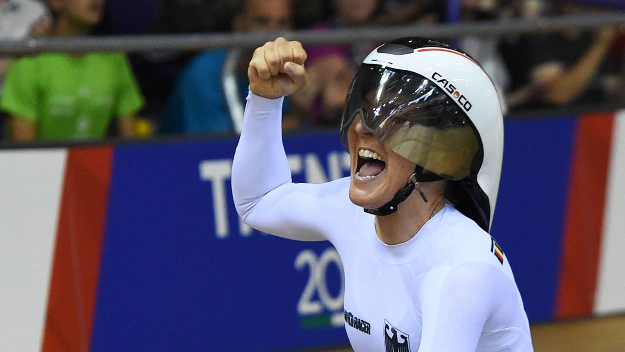 Lisa Brennauer durfte sich ebenfalls über Gold freuen