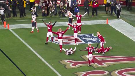 Die San Francisco 49ers und die Chicago Bears liefern sich im Sunday Night Game der NFL einen spektakulären Schlagabtausch. Brock Purdy trumpft für die Niners mächtig auf - und trotzdem fällt die Entscheidung erst in allerletzter Sekunde.