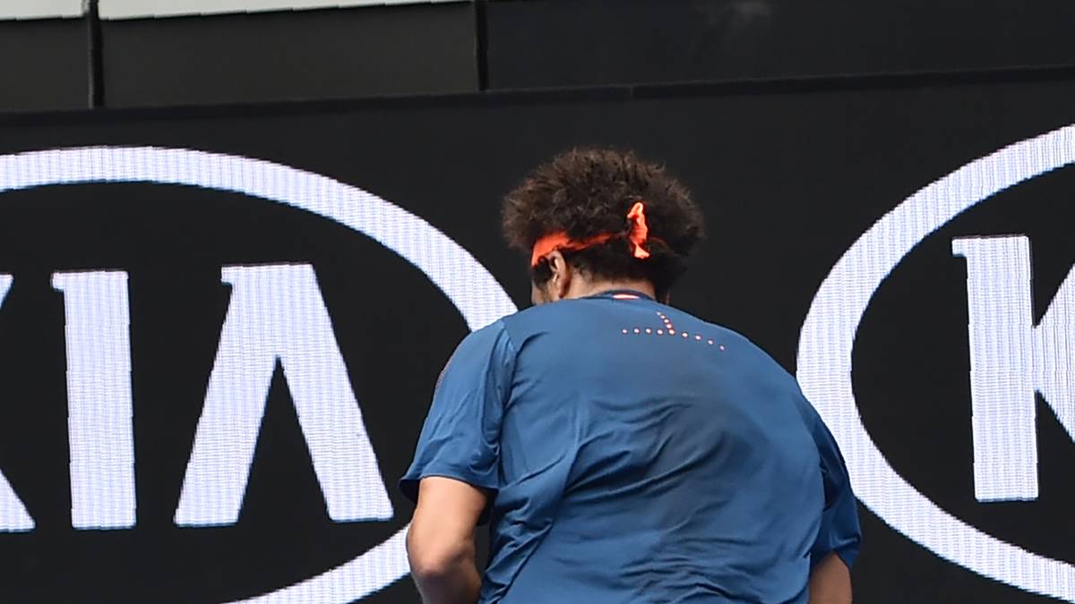 Vorher glänzt der Franzose mit zauberhaften Schlägen