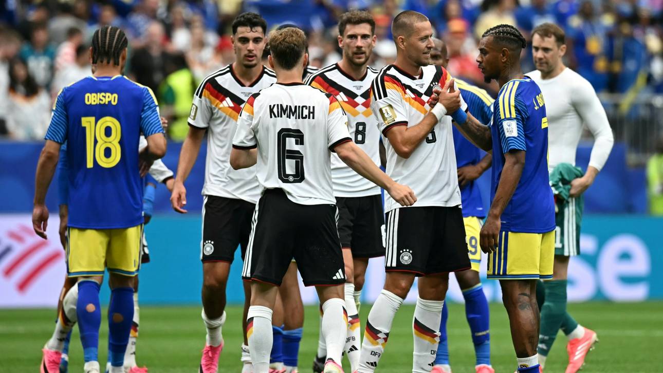 Mit Curacao-Sieg: DFB-Elf entthront Brasilien