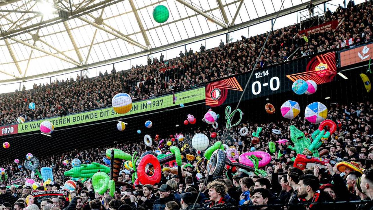 Wasserbälle statt Pyro-Spektakel