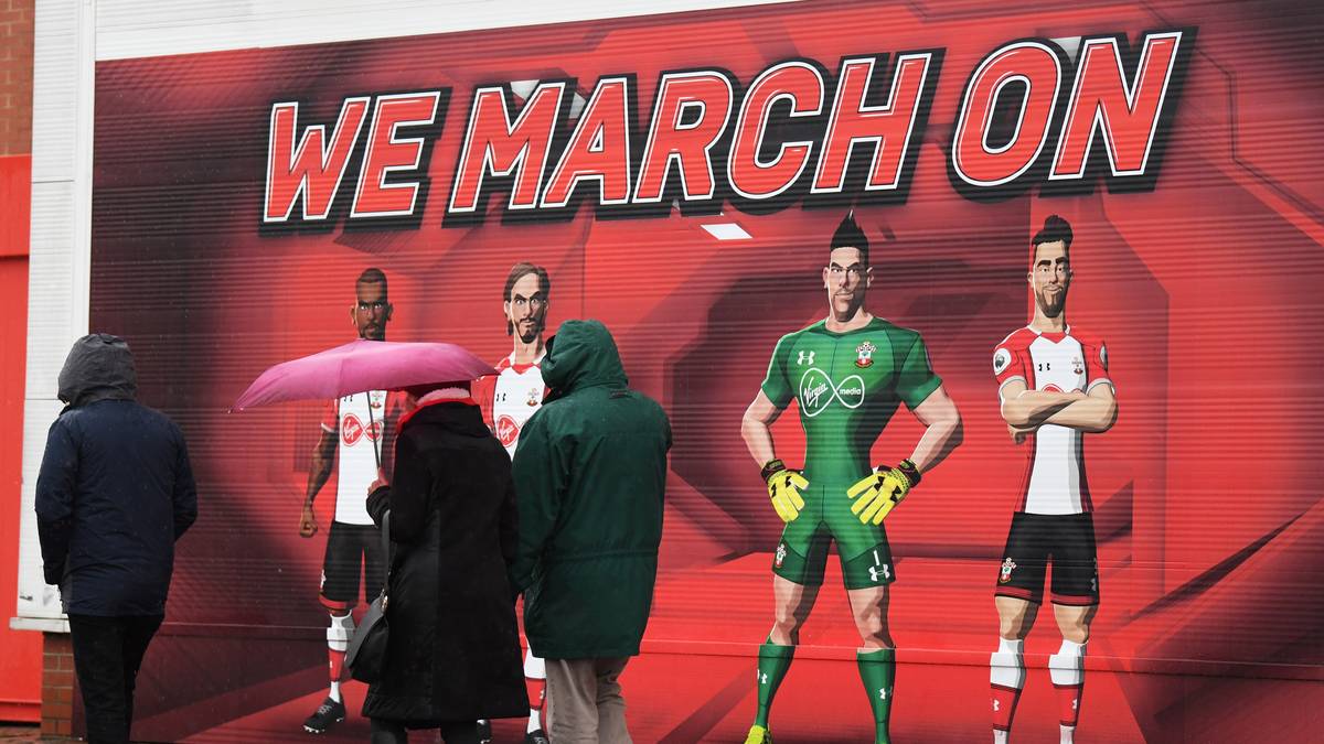 PLATZ 18 (neu) - FC SOUTHAMPTON: 212,1 Millionen Euro (2015/16: 166,2 Millionen Euro)