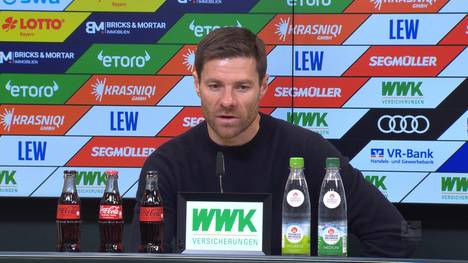 Bayer Leverkusen sicherte gegen Augsburg in der Nachspielzeit den Sieg und beendet damit die Hinrunde mit 14 Siegen ohne Niederlage. Trainer Xabi Alonso spricht von einer emotionalen Schlussphase.