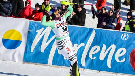 Emma Aicher zeigte beim Slalom in Are ihr Potenzial